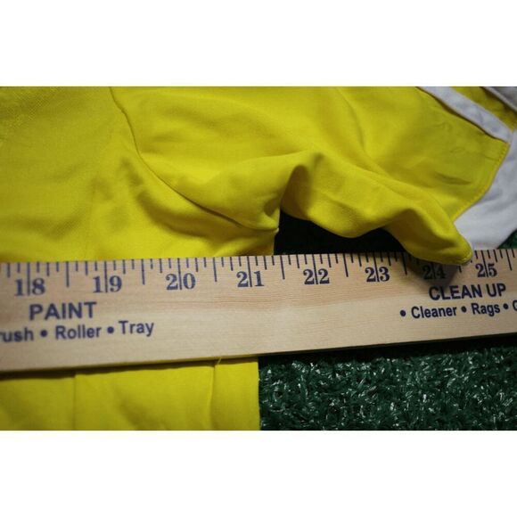 Adidas LaSalle Stompers Soccer Jersey Size L Yellow Woody’s Pool & Spa Sponsored - Picture 5 of 6